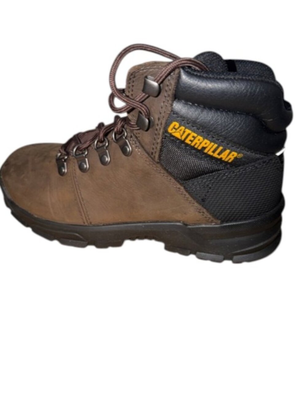 NEW CATERPILLAR mens charge steel toe work boots size 7.5